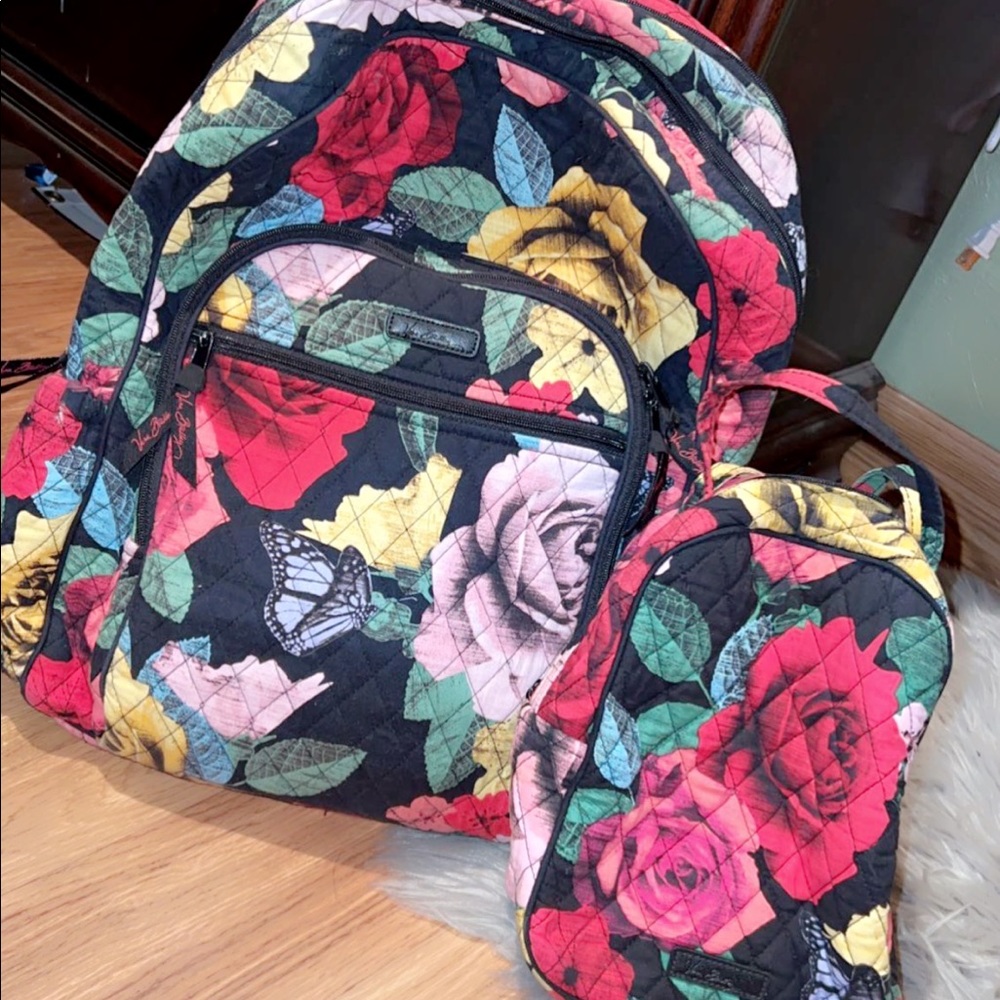 matching vera bradley backpack and lunch bag